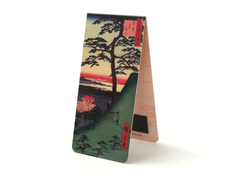 Marque-page magnétique, K. Hokusai, Arbre