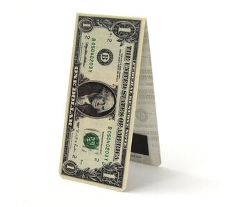 Magnetic Bookmark, One Dollar bill