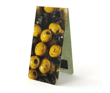 Magnetic Bookmark, Green olives
