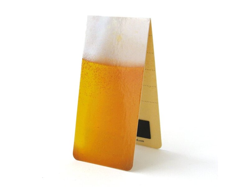 Marque-page magnétique, bière