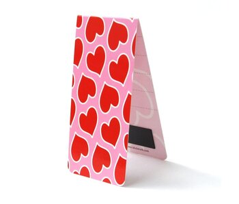 Magnetic Bookmark, Hearts