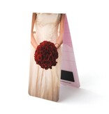 Magnetisches Lesezeichen, Hochzeit, Rose Magnetisches Lesezeichen, Hochzeit, Rose