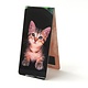Magnetic Bookmark, Kitten on black background