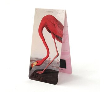 Magnetic Bookmark, John James Audubon, Flamingo