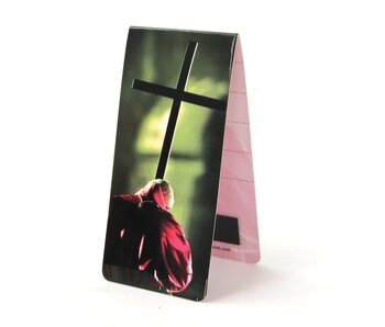 Magnetic Bookmark, Pope with cross