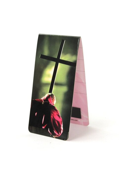 Magnetic Bookmark, Pope with cross