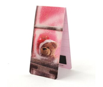 Magnetic Bookmark, Christmas Bear