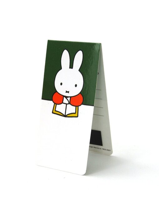 Magnetic Bookmark, Miffy Reading