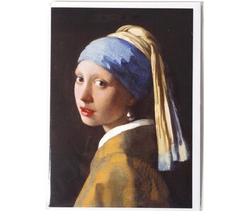 Doppelkarte, Mädchen mit einem Perlenohrring, Vermeer