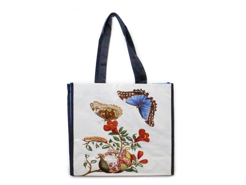 Shopper bag, Butterfly, M.S. Merian (Teylers)