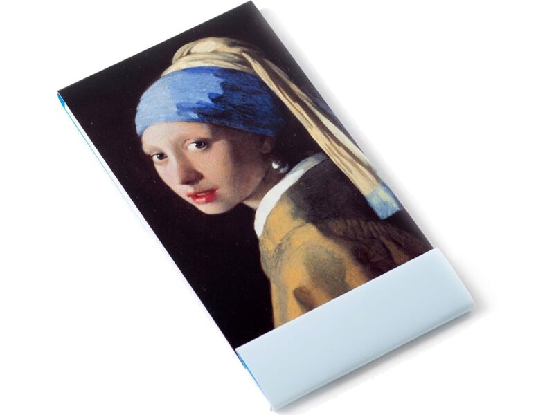 A7 Flip booklet, Girl with a Pearl Earring, Vermeer