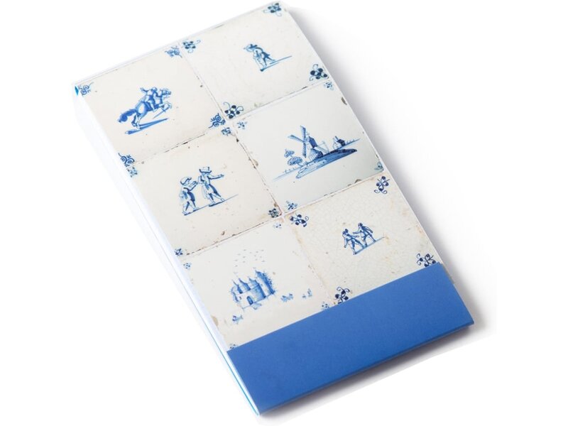 GoGoNotes, Zes Delfts blauwe tegels