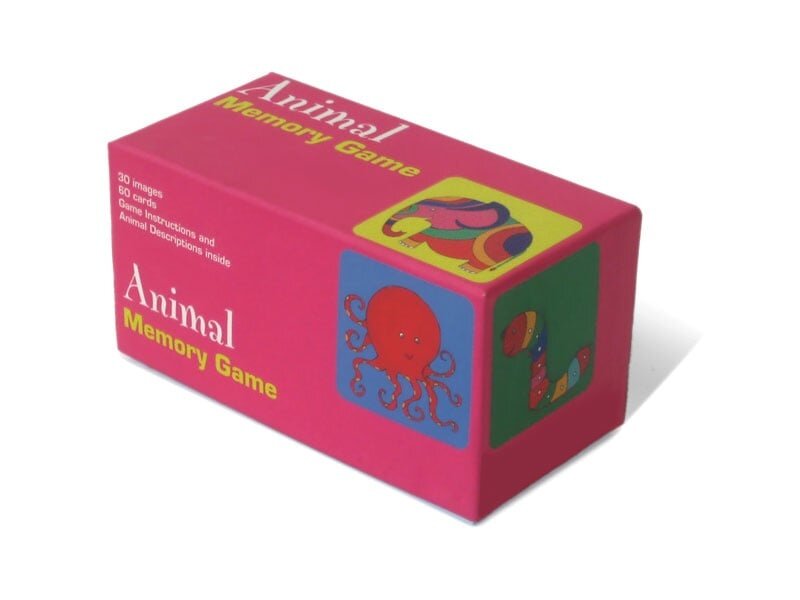 Memory Game, Animals, illustrations