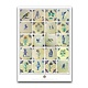 Poster, 50 x 70, Delft blue tiles