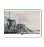Poster ,50 x 70 , De molen, Rembrandt Poster ,50 x 70 , De molen, Rembrandt