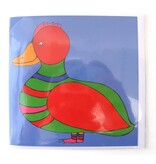 Double carte, CL, Duck, H. Simon, illustration Arie