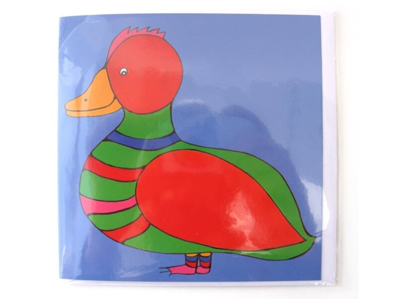 Double carte, CL, Duck, H. Simon, illustration Arie