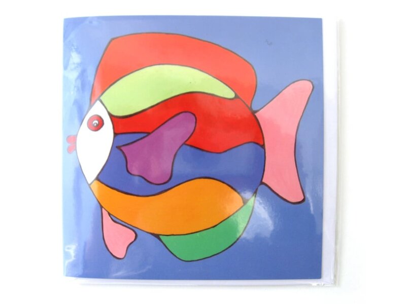Card, Fish, H.Simon , Illustration Arie