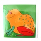 Double carte, grenouille, H. Simon, illustration aria