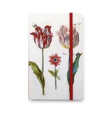 Softcover notitieboekje, Vier tulpen met insecten, Marrel Softcover notitieboekje, Vier tulpen met insecten, Marrel