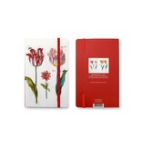 Softcover notitieboekje, Vier tulpen met insecten, Marrel Softcover notitieboekje, Vier tulpen met insecten, Marrel