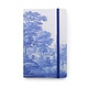 Carnet à couverture souple A6, paysage de rivière hollandaise en bleu de Delft