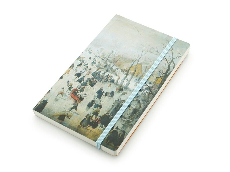 Softcover Notebook, Winter Landscape, Avercamp