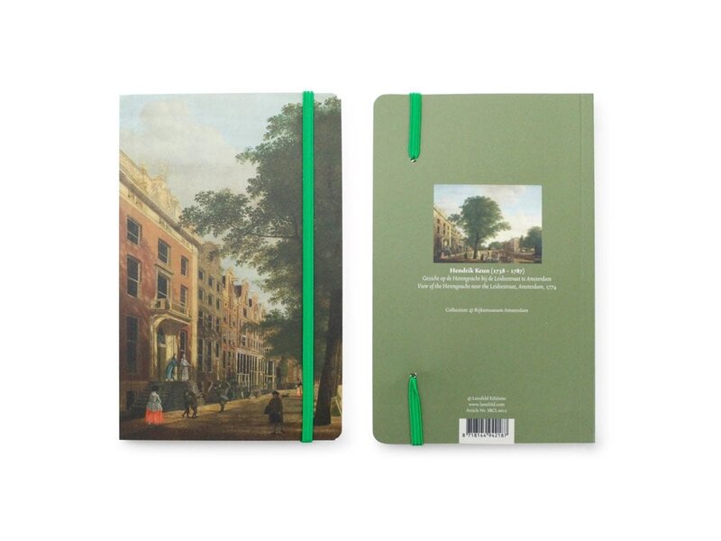 Softcover Notebook, Zicht op de Herengracht, Keun