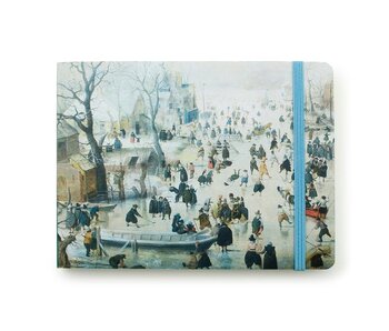 Carnet de croquis, paysage d'hiver, Avercamp