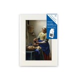 Passe-partout, S, 18 x 12.8 cm, Vermeer, Melkmeisje