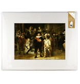 Passe-partout met reproductie, XL, De Nachtwacht, Rembrandt Passe-partout met reproductie, XL, De Nachtwacht, Rembrandt