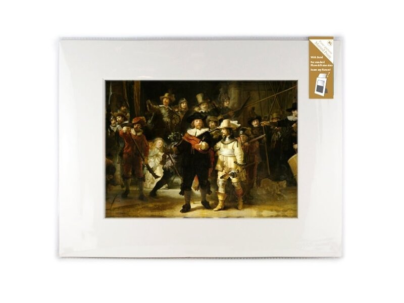 Passe-partout met reproductie, XL, De Nachtwacht, Rembrandt