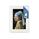 Passe-partout,  S ,  18 x 12.8 cm , Meisje met de parel, Vermeer