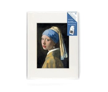 Passe-partout,  M, 24 x 18 cm ,  Meisje met de parel, Vermeer
