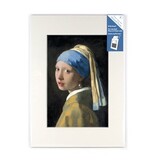 Passe-partout, L,  29.7 x 21 cm, niña con arete de perla Passe-partout, L,  29.7 x 21 cm, niña con arete de perla