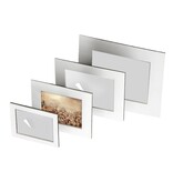 Passe-partout avec reproduction, M, Paysage d'hiver, Avercamp