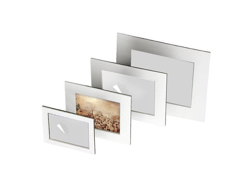 Passe-partout met reproductie, M, Winterlandschap, Avercamp