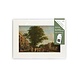Matted prints  with reproduction, S, View on the Herengracht, Keun