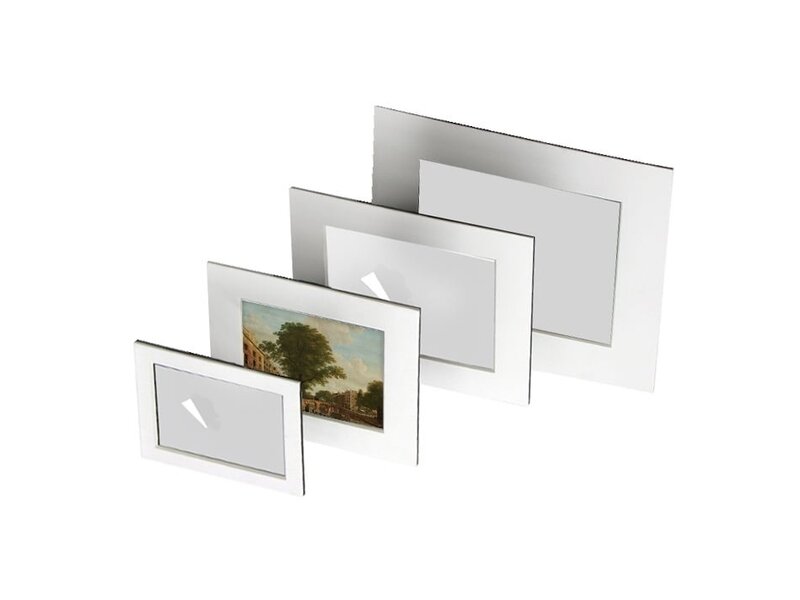 Passe-Partout mit Reproduktion, M, Blick auf die Herengracht, Keun