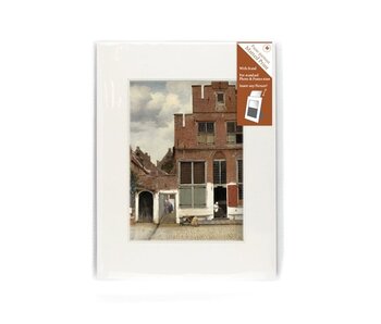 Passe-Partout, M, 24 x 18 cm, Straße Vermeer