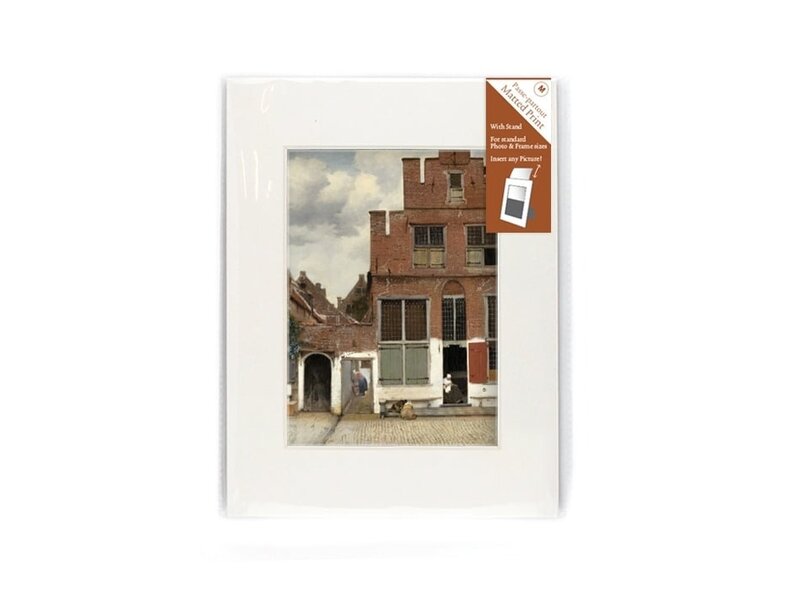 Passe-partout, M, 24 x 18 cm, rue de Vermeer