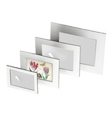 Passe-partout met reproductie, M, Twee tulpen met schelp en insecten, Marrel Passe-partout met reproductie, M, Twee tulpen met schelp en insecten, Marrel