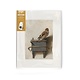Passe-partout met reproductie, M,  Carel Fabritius, Het Puttertje
