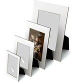 Passe-Partout mit Reproduktion, L, Stillleben mit Blumen, Bollongier