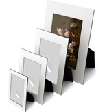 Passe-Partout mit Reproduktion, XL, Stillleben mit Blumen, Bollongier