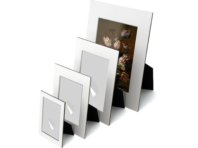 Matted prints with reproduction, XL, Still life with flowers, Bollongier