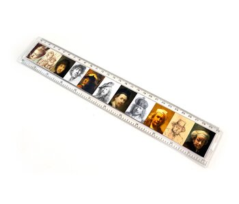 Liniaal, Rembrandt, Zelfportretten