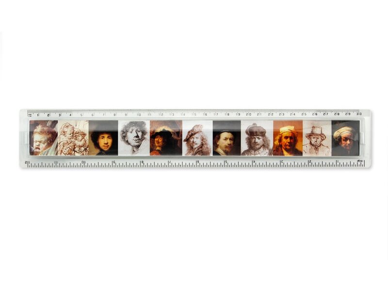 Liniaal, Rembrandt, Zelfportretten