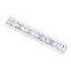 Ruler, Delft blue tulip tiles
