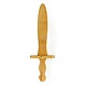 Épée, bois, poignard 35 cm